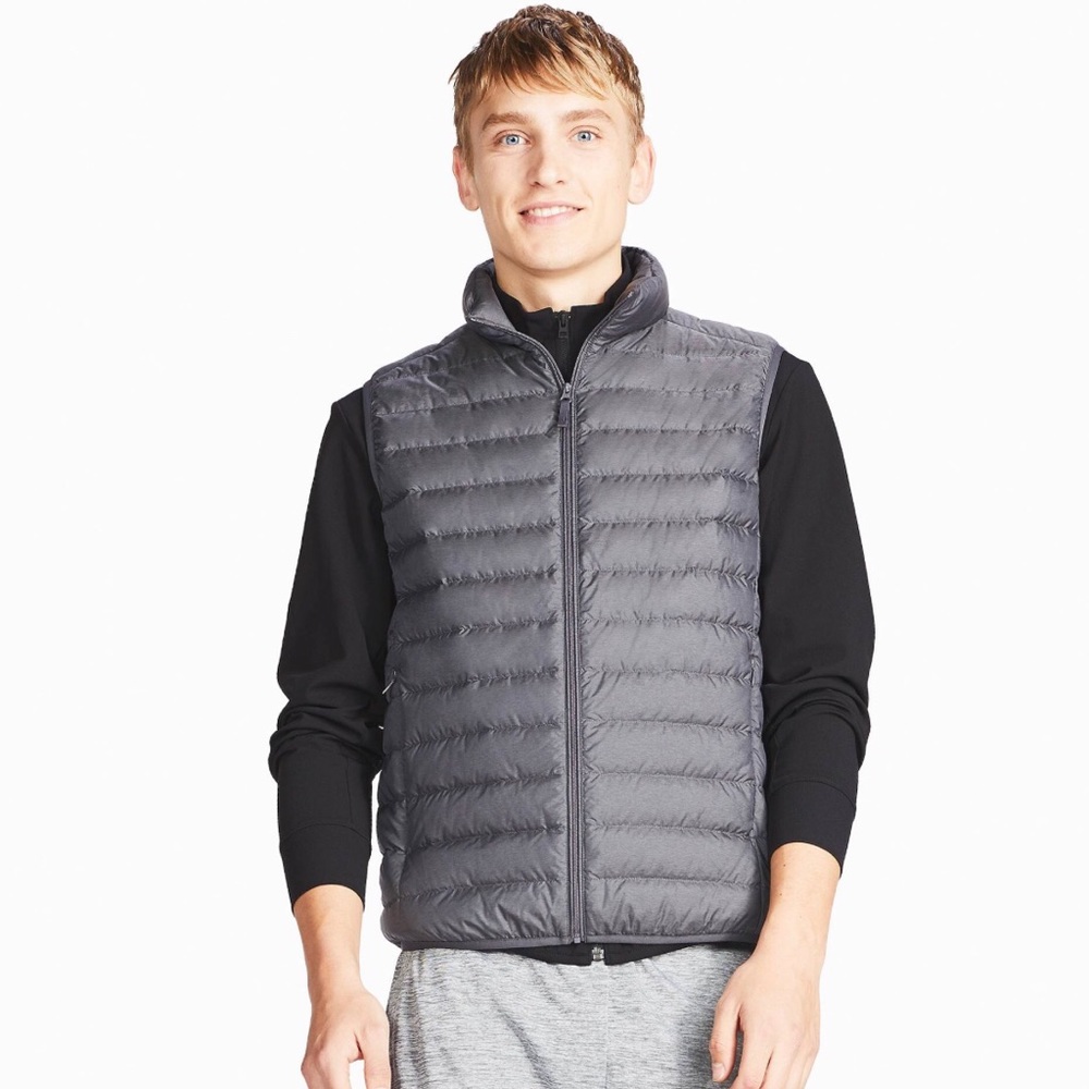 Uniqlo Ultra Light Down Vest (Gray)